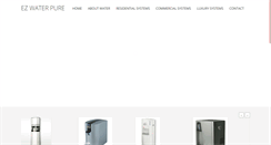 Desktop Screenshot of ezwaterpure.com